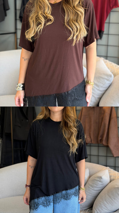 Combo T-Shirt Renda
