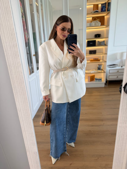 Blazer Alfaiataria Oversized Alongado