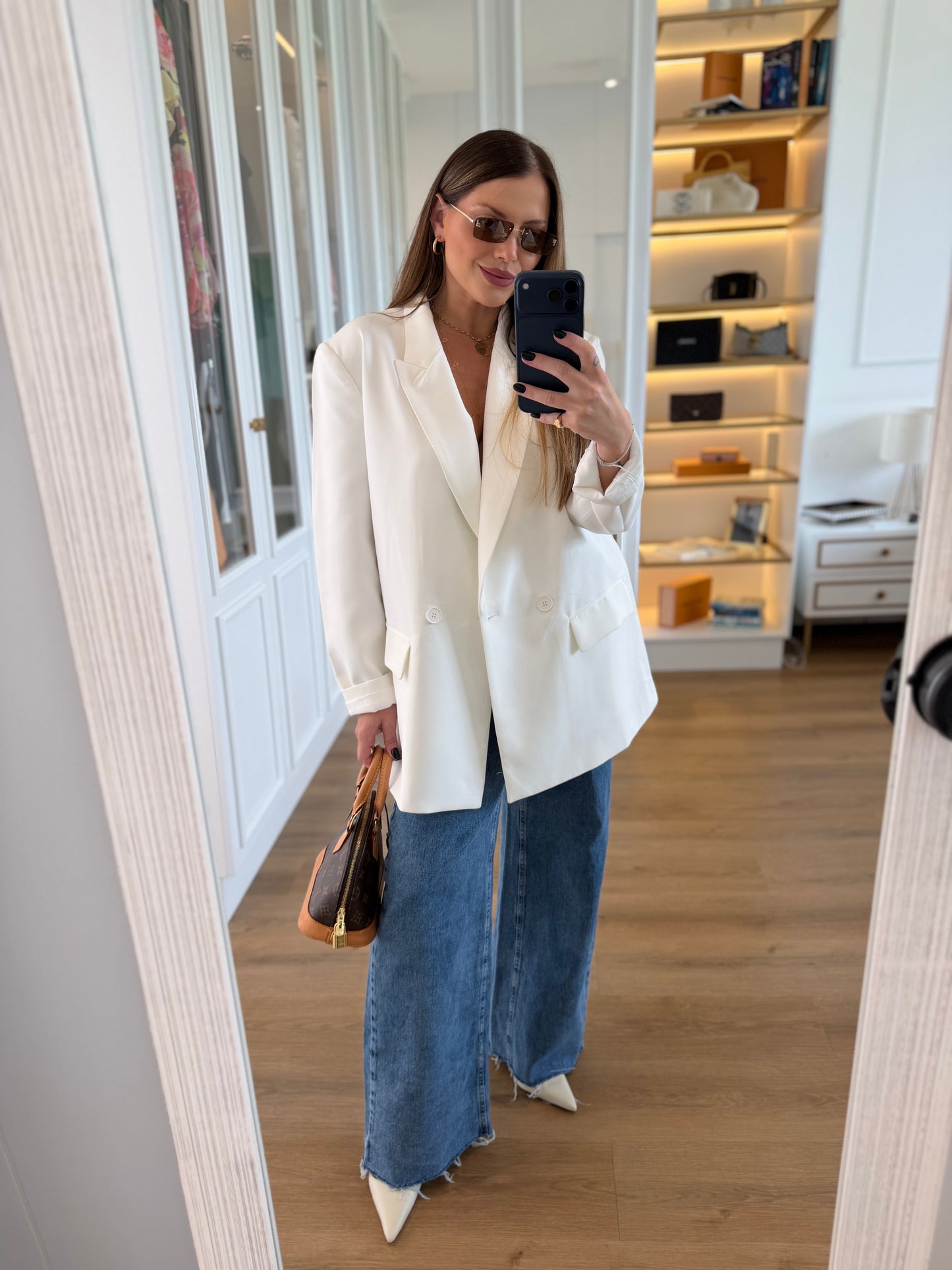 Blazer Alfaiataria Oversized Alongado