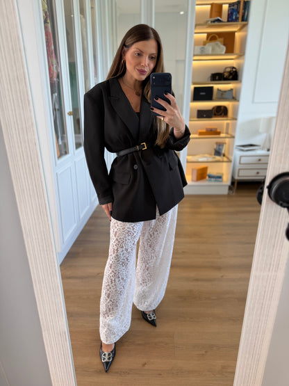 Blazer Alfaiataria Oversized Alongado