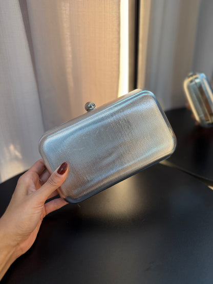 Cluth Retangular Metalizada