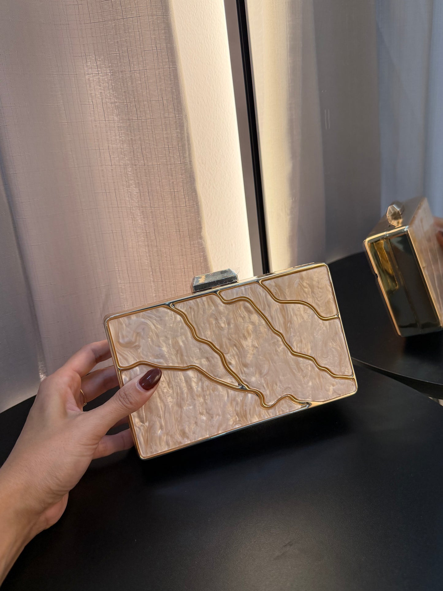 Cluth Retangular Perolada