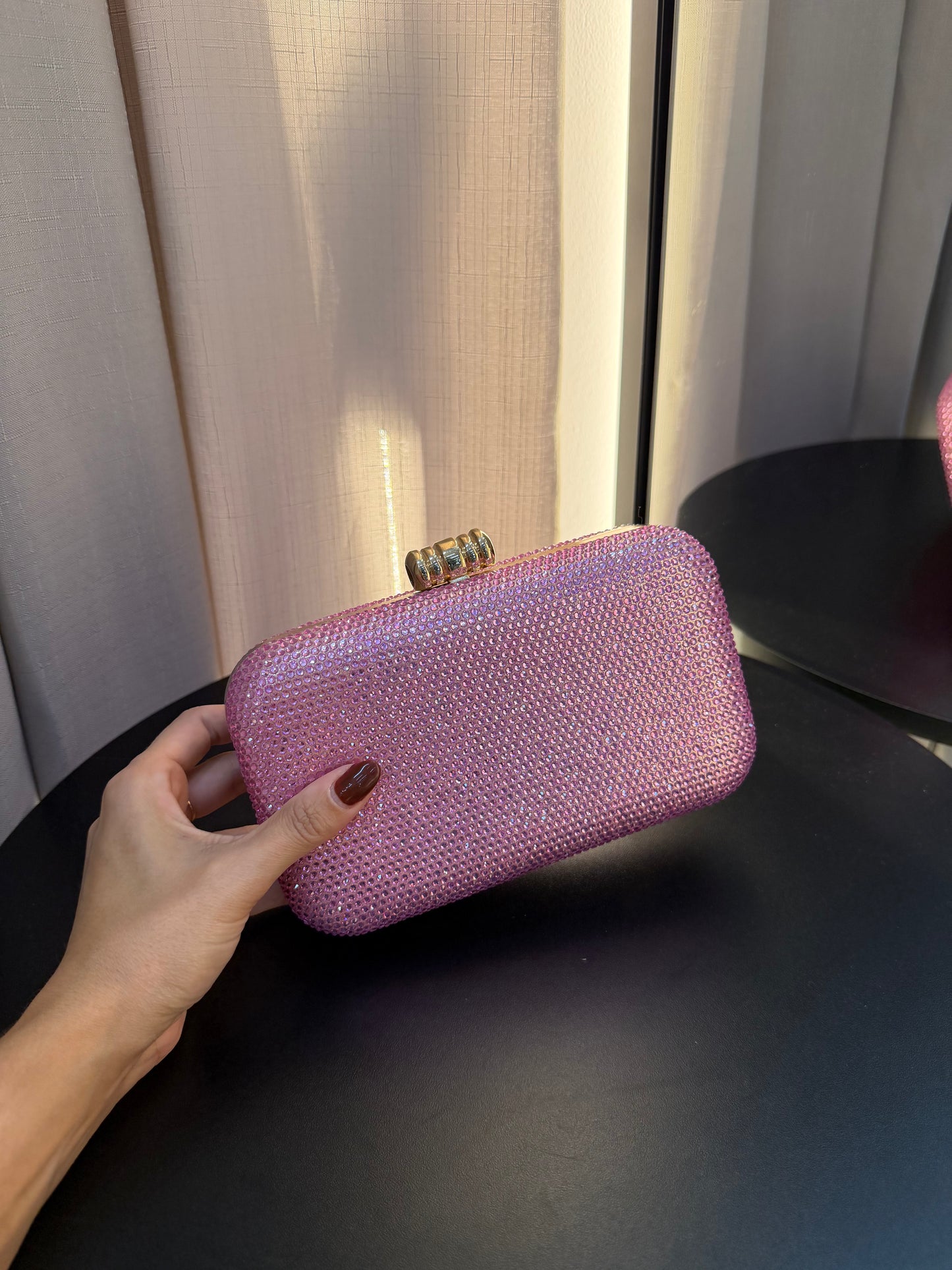 Cluth Rosa em Strass