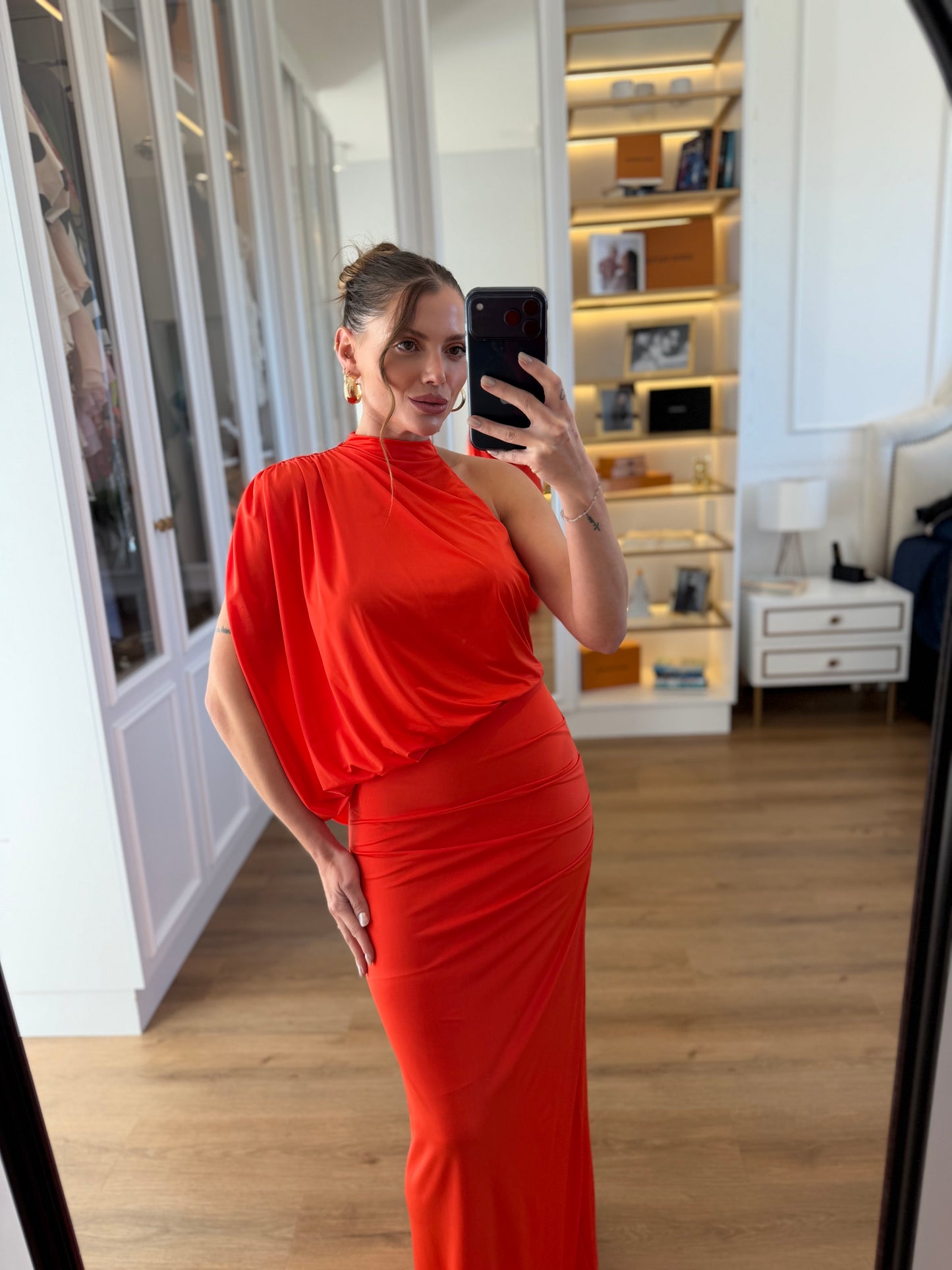 Vestido Tiana Aperol