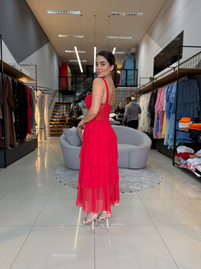 Vestido Camadas