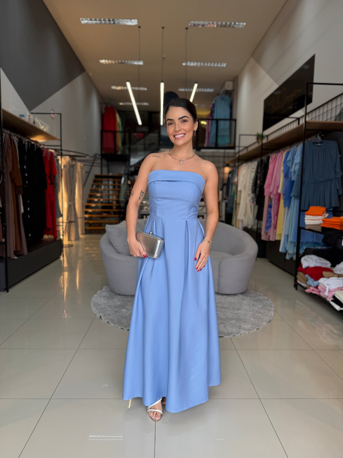 Vestido Tomara que Caia Classico