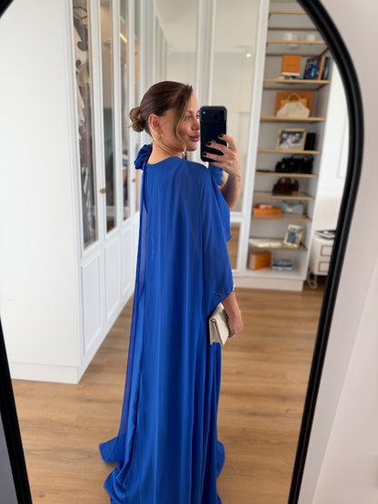Vestido Flor detalhe ombro