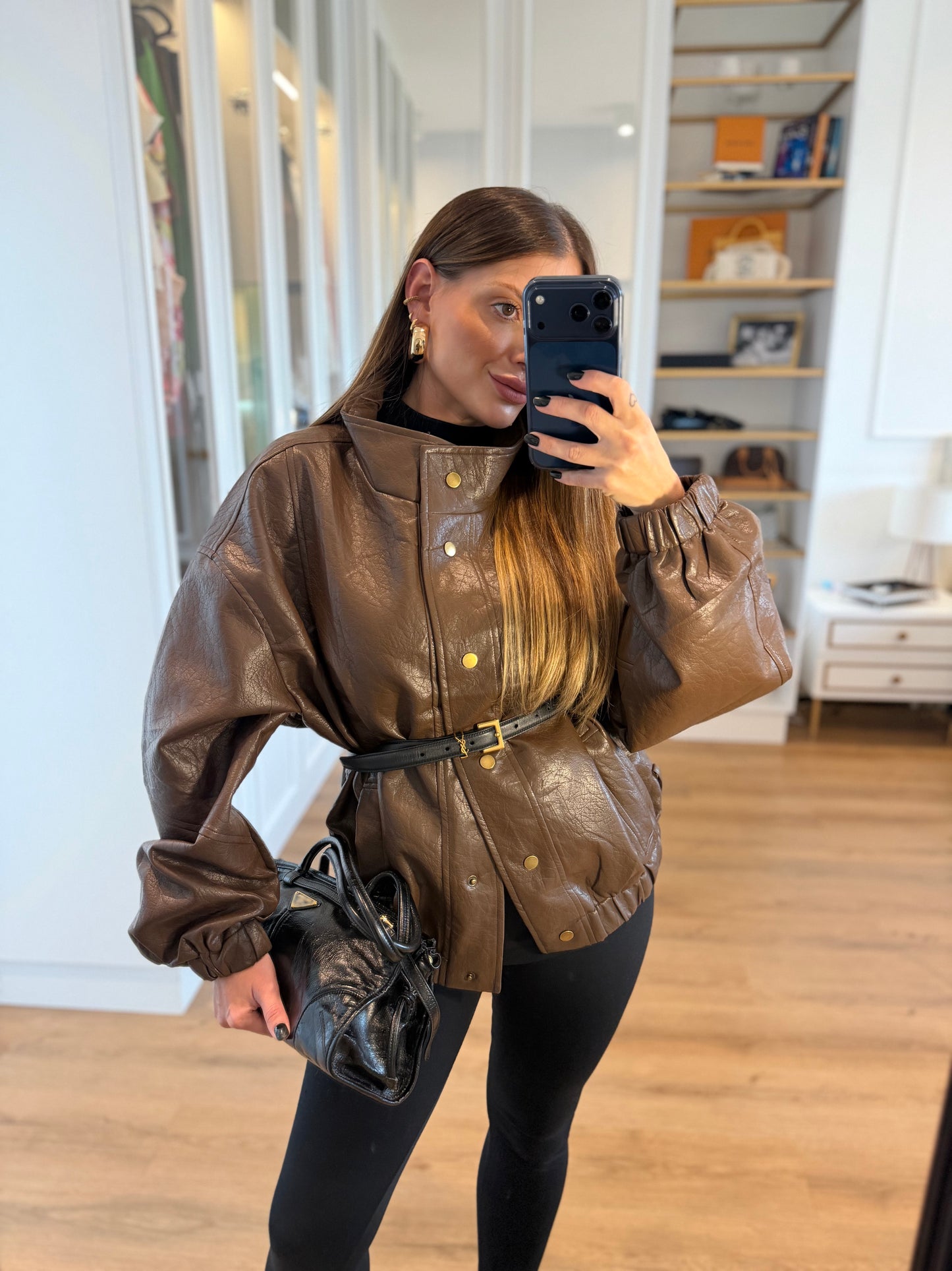 Jaqueta Oversized Mia c/ Cinto