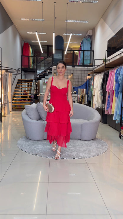 Vestido Camadas