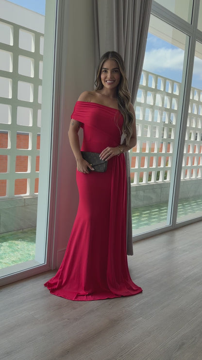 Vestido Karina Ombro Único