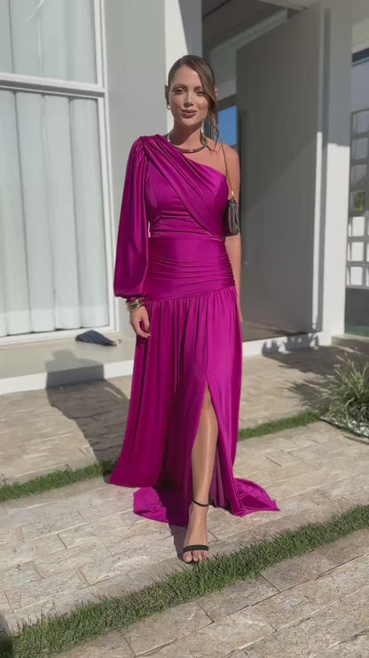 Vestido One Shoulder